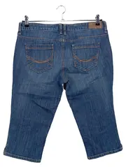 Vorschaubild 2 von Damen Jeans Straight Leg W32/40/L Blau SLIM CARRIE CAPRI