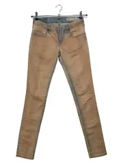 Vorschaubild 1 von Damen Jeans Regular Fit W25/34 Beige Casual Streetwear