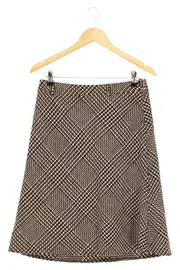 Vorschaubild 1 von Damen A-Linienrock Gr. 38/M Mehrfarbig Grafisch Klassisch Midirock