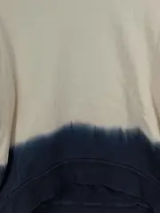 Vorschaubild 5 von Damen Sweatshirt Pullover Tie-Dye Beige Blau Gr. XS