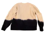 Vorschaubild 3 von Damen Sweatshirt Pullover Tie-Dye Beige Blau Gr. XS