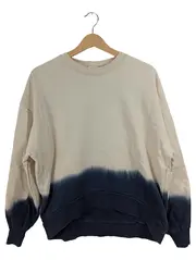 Vorschaubild 1 von Damen Sweatshirt Pullover Tie-Dye Beige Blau Gr. XS