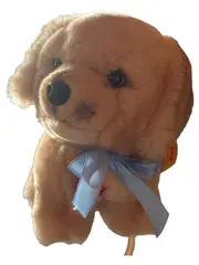 Vorschaubild 1 von Baby Kuscheltier Hund Stofftier Plüschtier Beige 16cm