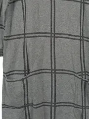 Vorschaubild 2 von Damen Strickkleid Gr. 38 Grau Kariert Casual