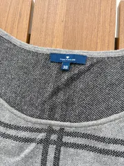 Vorschaubild 7 von Damen Strickkleid Gr. 38 Grau Kariert Casual