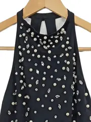 Vorschaubild 2 von Damen Festliches Kleid 34/XS mit Perlen & Strass Schwarz