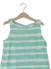 Vorschaubild 2 von Kinder Sommerkleid gestreift 146/152 Grün Weiß