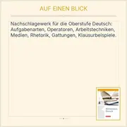Vorschaubild 2 von Abiturwissen Deutsch Texte Themen Strukturen Buch für den Unterricht
