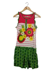 Vorschaubild 1 von Kinder Jumpsuit Gr. 152 Mehrfarbig Farbenfroh Florales Muster