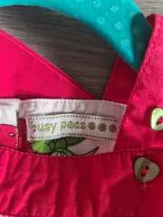 Vorschaubild 4 von Mädchen Sommerkleid Erdbeeren Mehrfarbig Gr. 68 Baumwolle