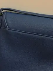 Vorschaubild 5 von Damen Umhängetasche Blau Modern Polyester Satteltasche