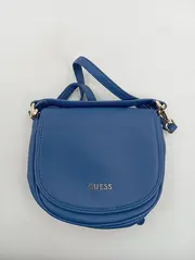 Vorschaubild 2 von Damen Umhängetasche Blau Modern Polyester Satteltasche