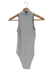 Vorschaubild 2 von Damen Body Gr. 34;XS Rippstrick Rollkragen Grau Casual