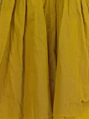 Vorschaubild 3 von Mädchen Sommerkleid Gr. 92 Gelb Gestreift Baumwolle
