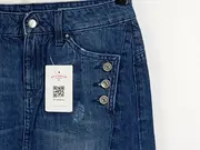 Vorschaubild 3 von EDC Jeansrock Damen Gr. 36 Blau Casual Minirock Baumwolle