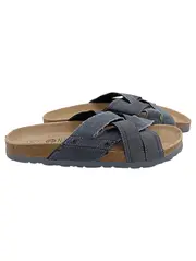 Vorschaubild 1 von Pantoletten Damen 41 Blau Casual Sandalen Sommer