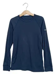 Vorschaubild 1 von Kinder Sport Shirt Langarm Funktionsshirt Blau Gr. 140