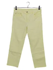 Vorschaubild 1 von Damen Stoffhose Gr. 38 (M) Gelb Casual Lyocell-Mix Chino Hose