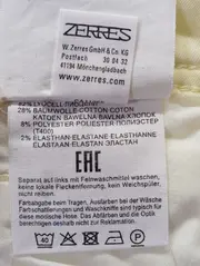 Vorschaubild 5 von Damen Stoffhose Gr. 38 (M) Gelb Casual Lyocell-Mix Chino Hose