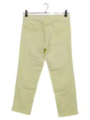 Vorschaubild 2 von Damen Stoffhose Gr. 38 (M) Gelb Casual Lyocell-Mix Chino Hose