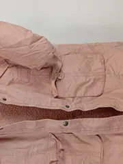 Vorschaubild 5 von Mädchen Parka Gr. 138/140 Rosa Teddyfutter Kapuze Winterjacke