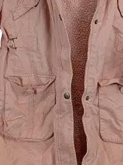 Vorschaubild 4 von Mädchen Parka Gr. 138/140 Rosa Teddyfutter Kapuze Winterjacke
