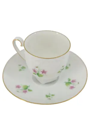 KÖNIGLICH TETTAU Espressotasse mit Unterteller