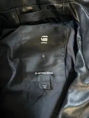 Vorschaubild 5 von Lederjacke Herren M Schwarz Modern Freizeit Reißverschluss