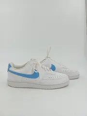 Vorschaubild 2 von Court Vision Sneaker Damen Gr. 40 Weiß Blau Freizeit Sportschuh