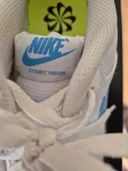 Vorschaubild 3 von Court Vision Sneaker Damen Gr. 40 Weiß Blau Freizeit Sportschuh