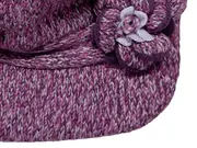 Vorschaubild 2 von Strickmütze Mädchen Lila Gr. 55 meliert Kinder Alltag