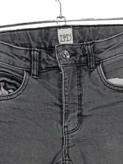 Vorschaubild 2 von L&D Kinder Jeans Hose Gr. 146 Grau Stretch Skinny Casual