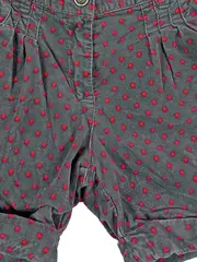 Vorschaubild 4 von Kinder Shorts Gr. 152 Grau gepunktet Casual Baumwolle
