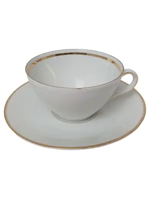 BAVARIA PORZELLAN Tasse und Unterteller