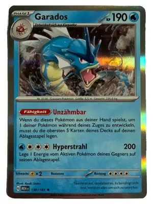 POKÉMON Sammelkarte