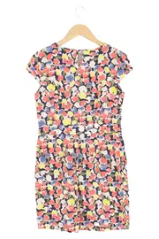 Vorschaubild 2 von Damen Freizeitkleid Blumenmuster Gr. 38/M Mehrfarbig