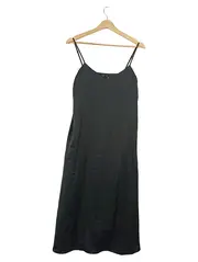Vorschaubild 1 von Damen Unterkleid Slip Dress Gr. 36/S Schwarz Basic Midi