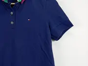 Vorschaubild 4 von Damen Poloshirt S Blau Preppy Kurzarm