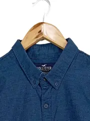 Vorschaubild 3 von Herren Freizeithemd Kurzarm Blau Gr. M Epic Flex Stretch