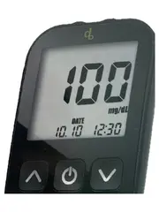 Vorschaubild 3 von Blutzuckermessgerät XGM-103A Schwarz Praktisch Blutzuckermesssystem