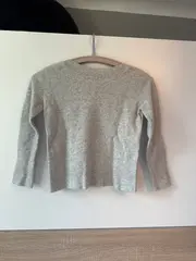 Vorschaubild 4 von Damen Pullover Grau Einheitsgröße Wolle Casual