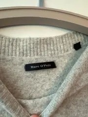 Vorschaubild 2 von Damen Pullover Grau Einheitsgröße Wolle Casual