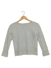 Vorschaubild 1 von Damen Pullover Grau Einheitsgröße Wolle Casual
