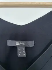 Vorschaubild 3 von Damen Top Basic Schwarz Gr. 36/S Viskose Ärmellos