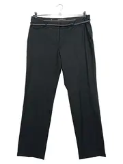 Vorschaubild 1 von Damen Stoffhose Schwarz Gr. 40 Business Elegant Bügelfalte