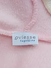 Vorschaubild 2 von Kinder Pullover Rosa Gr. 68 Kapuze Hasen Motiv Baumwolle