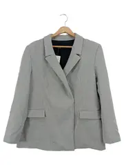 Vorschaubild 1 von Damen Blazer Grau Gr. 38/M Business Klassisch