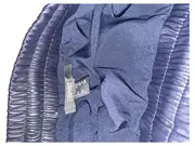 Vorschaubild 6 von Lederrock Damen Gr. 34 XS Schwarz Midirock Kunstleder Raffungen