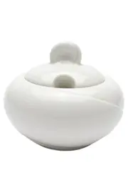 Vorschaubild 1 von Zuckerdose Weiß Porzellan Elegant Klassisch