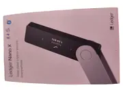 Vorschaubild 1 von Nano X Krypto Hardware Wallet Geldbörse Schwarz Kunststoff Metall